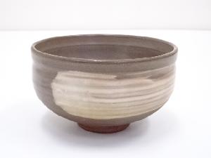 京焼　春暁造　刷毛目茶碗